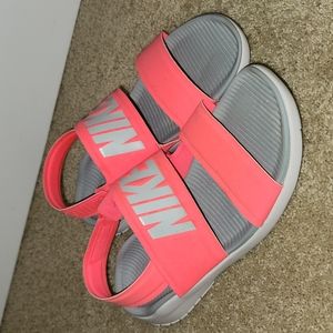 Pink Nike Sandals